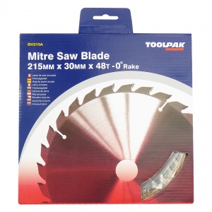 215mm x 30mm x 48T Professional TCT Saw Blade